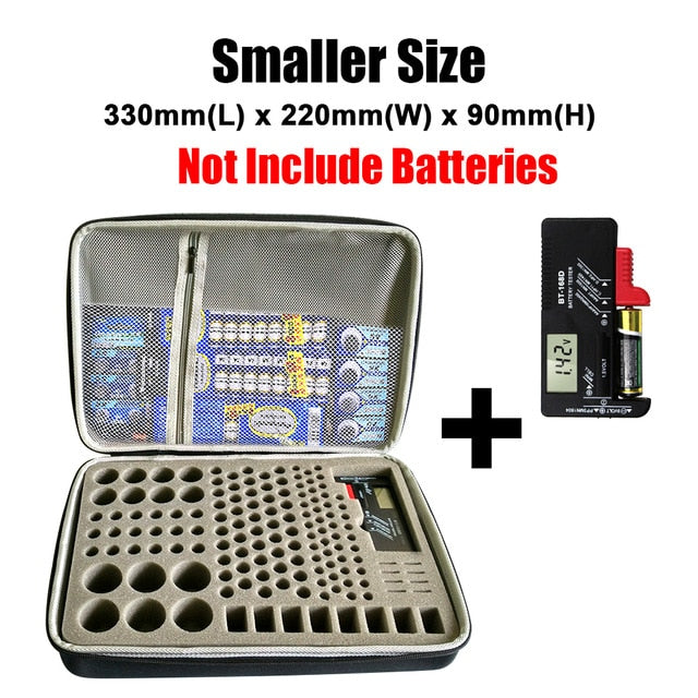 Save All Of Your Different Batteries In This Perfect Portable Storage Box With Tester - foxberryparkproducts
