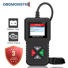 Load image into Gallery viewer, Car Doctor Full OBD2 Scanner YA101 for 12V Automotive Check Engine Error Code Reader Diagnostic Tool with Battery Test - foxberryparkproducts
