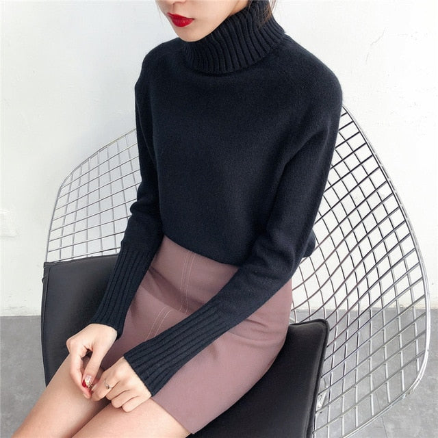 SURMIITRO Cashmere Knitted Sweater - foxberryparkproducts