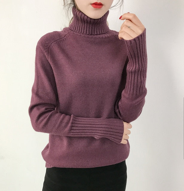 SURMIITRO Cashmere Knitted Sweater - foxberryparkproducts