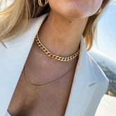 Necklace  Classy Fashion Asymmetric Lock              ID A112 - 1139 - foxberryparkproducts