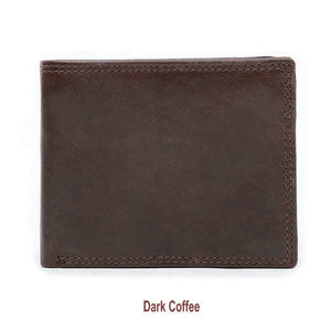 GENODERN Cow Leather Men Wallets - foxberryparkproducts