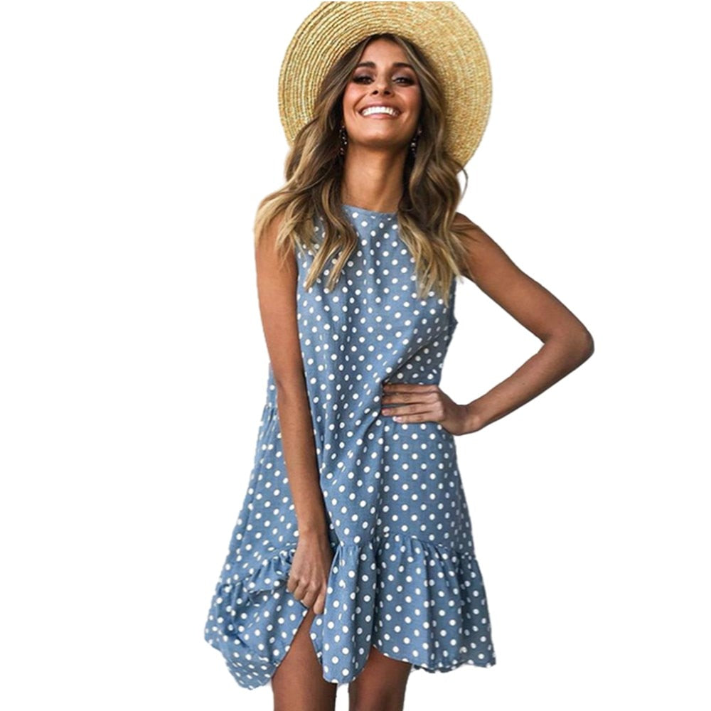Summer Dress 2021 Women Ruffle Spring  Street Sexy Casual - foxberryparkproducts