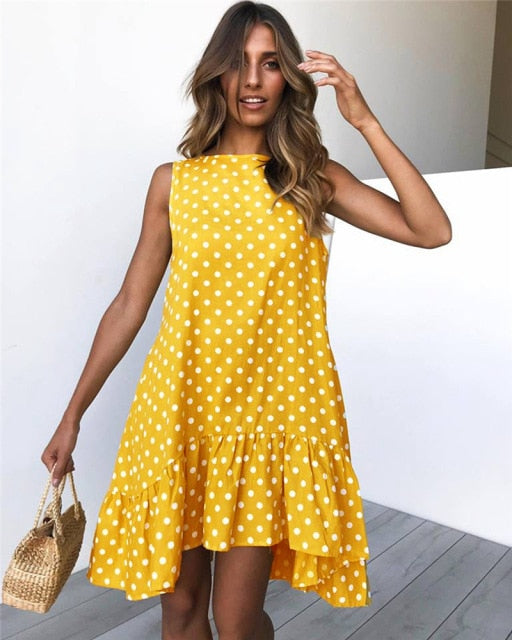 Summer Dress 2021 Women Ruffle Spring  Street Sexy Casual - foxberryparkproducts