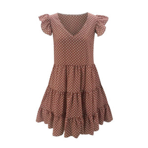 Summer Dress 2021 Women Ruffle Spring  Street Sexy Casual - foxberryparkproducts
