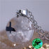 Chic Transparent Resin Rould Ball Moon Pendant Necklace - foxberryparkproducts