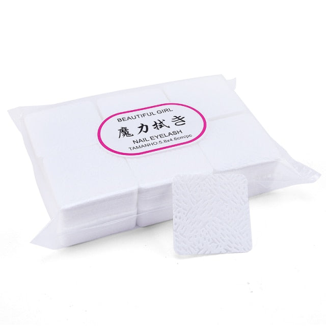 Lint-Free Nail Polish Remover Cotton Wipes - foxberryparkproducts