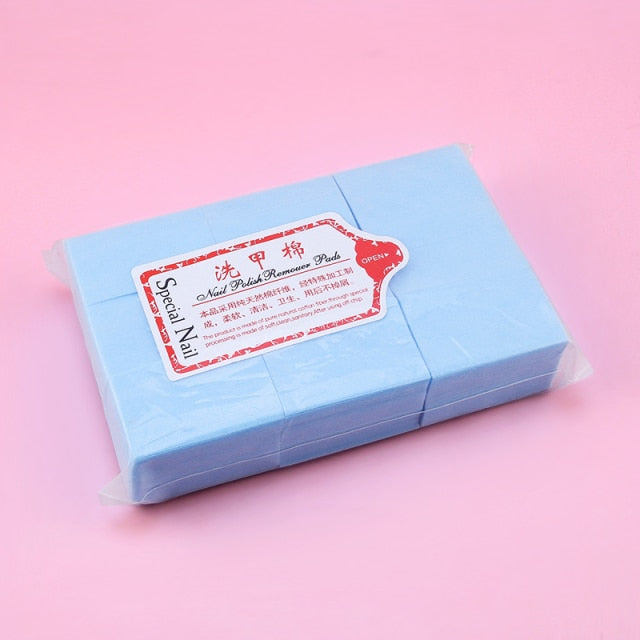 Lint-Free Nail Polish Remover Cotton Wipes - foxberryparkproducts