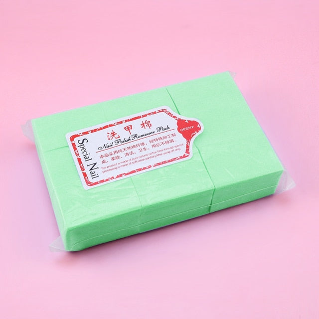 Lint-Free Nail Polish Remover Cotton Wipes - foxberryparkproducts