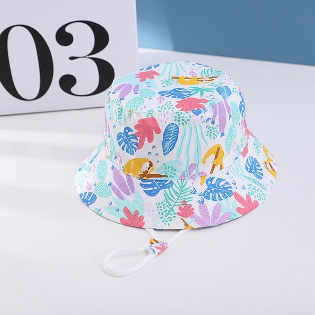 Children Hat Summer Printing Cap For Boys And Girls - foxberryparkproducts