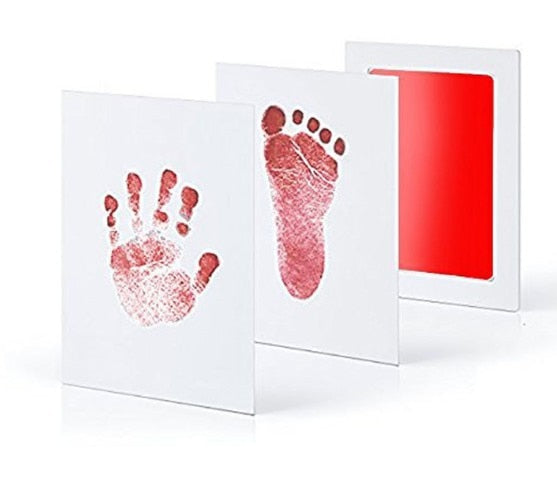 Safe Non-toxic Baby Footprints Handprint No Touch Skin Inkless Ink Pad –  foxberryparkproducts