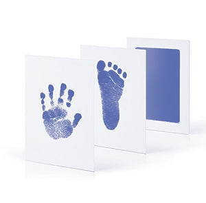 Safe Non-toxic Baby Footprints Handprint No Touch Skin Inkless Ink Pads Kits for 0-6 months Newborn Pet Dog Paw Prints Souvenir - foxberryparkproducts