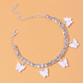 Anklet-Bracelet  Fashion Heart Rhinestone           ID A114 - 1140 - foxberryparkproducts