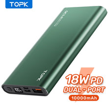 Load image into Gallery viewer, TOPK I1006P Power Bank 10000mAh Portable Charger - foxberryparkproducts

