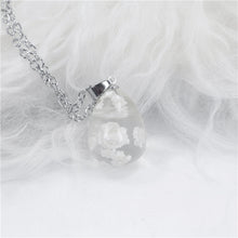 Load image into Gallery viewer, Chic Transparent Resin Rould Ball Moon Pendant Necklace - foxberryparkproducts

