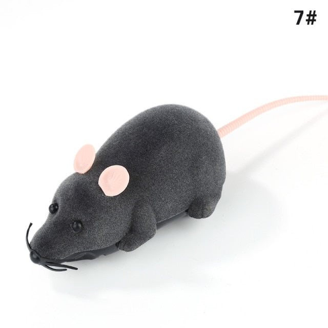 Cat Funny Toys Remote Control Wireless Electronic Rat Mouse Pet Cat Mice Toy Pet Cat Interesting Gifts Interactive Cat Toys - foxberryparkproducts