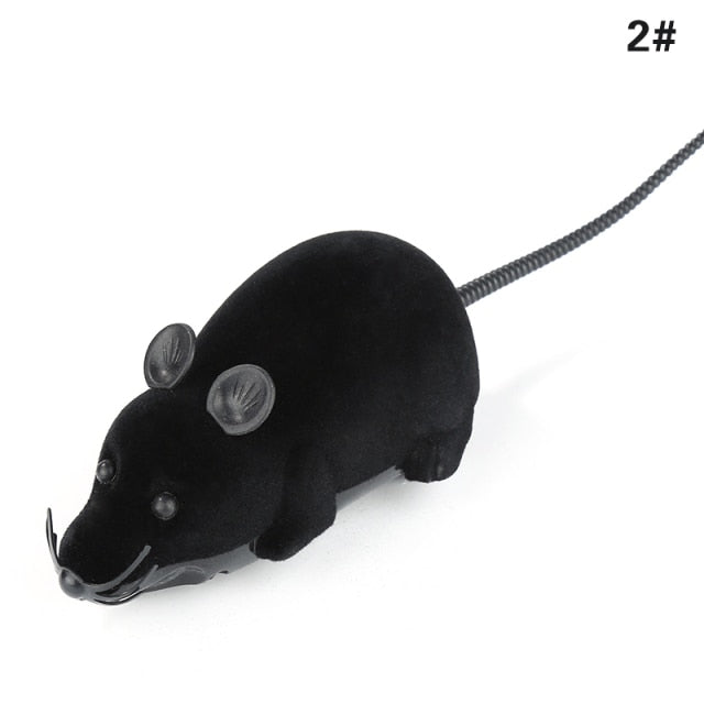 Cat Funny Toys Remote Control Wireless Electronic Rat Mouse Pet Cat Mice Toy Pet Cat Interesting Gifts Interactive Cat Toys - foxberryparkproducts