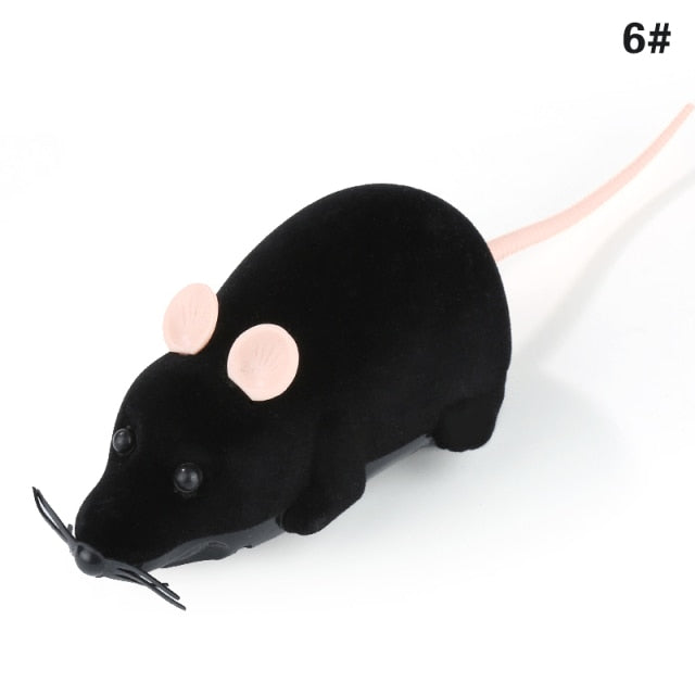 Cat Funny Toys Remote Control Wireless Electronic Rat Mouse Pet Cat Mice Toy Pet Cat Interesting Gifts Interactive Cat Toys - foxberryparkproducts