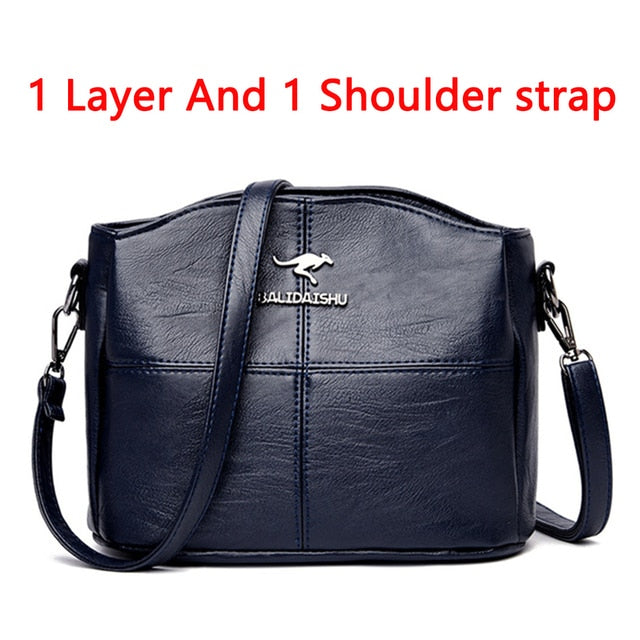 High Quality Soft PU Leather Shoulder Crossbody Bags for Women - foxberryparkproducts