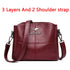 High Quality Soft PU Leather Shoulder Crossbody Bags for Women - foxberryparkproducts