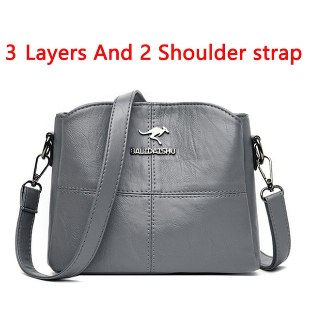 High Quality Soft PU Leather Shoulder Crossbody Bags for Women - foxberryparkproducts