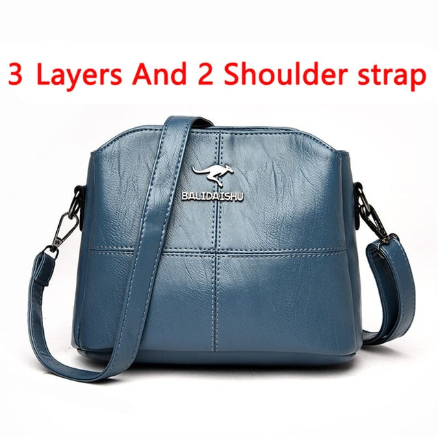 High Quality Soft PU Leather Shoulder Crossbody Bags for Women - foxberryparkproducts