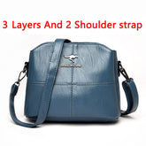 High Quality Soft PU Leather Shoulder Crossbody Bags for Women - foxberryparkproducts