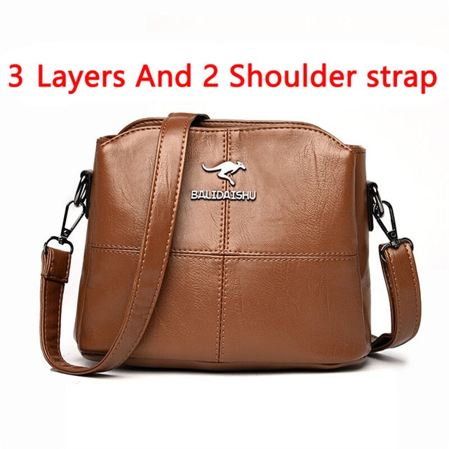 High Quality Soft PU Leather Shoulder Crossbody Bags for Women - foxberryparkproducts