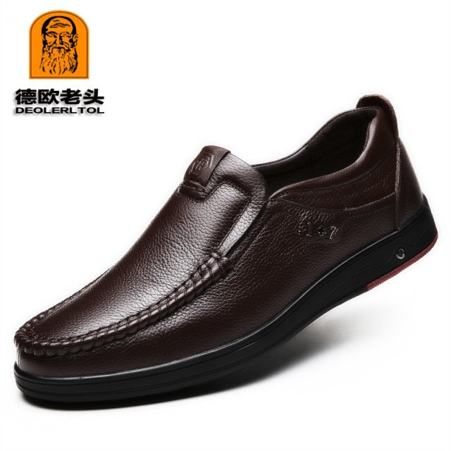 Men's  Genuine Leather Shoes Size 38-47 - foxberryparkproducts