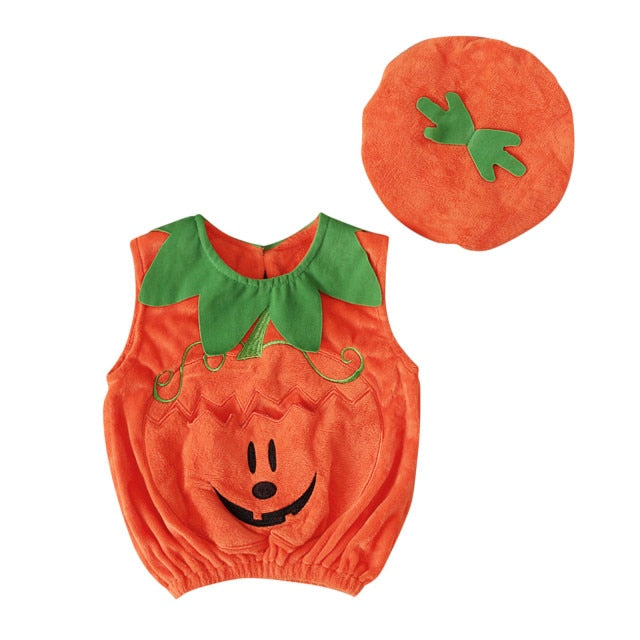 Toddler Infant Pumpkin Halloween Outfits - foxberryparkproducts
