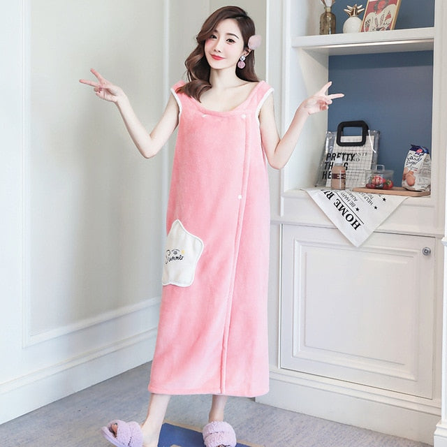 Gifts  New Wearable Bath Towel Superfine Fiber Soft and Absorbent  ID A212 - 2101 - foxberryparkproducts