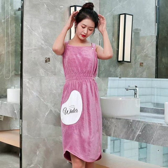 Gifts  New Wearable Bath Towel Superfine Fiber Soft and Absorbent  ID A212 - 2101 - foxberryparkproducts
