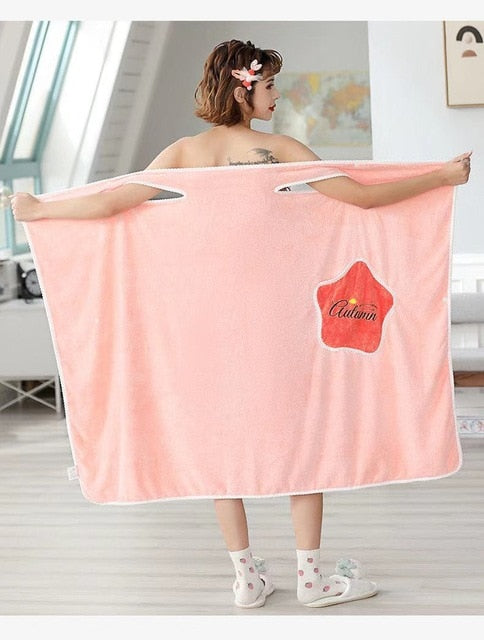 Gifts  New Wearable Bath Towel Superfine Fiber Soft and Absorbent  ID A212 - 2101 - foxberryparkproducts