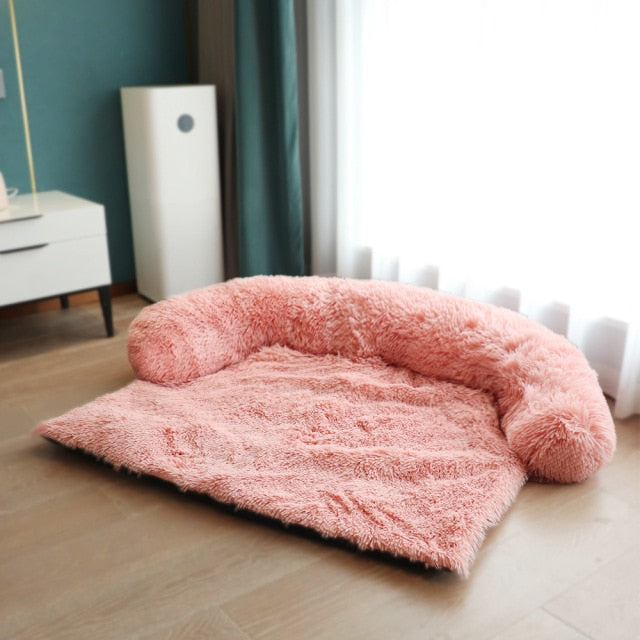 Dog Sofa and Bed Cover Calming Plush Mat - foxberryparkproducts