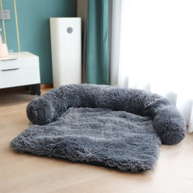 Dog Sofa and Bed Cover Calming Plush Mat - foxberryparkproducts