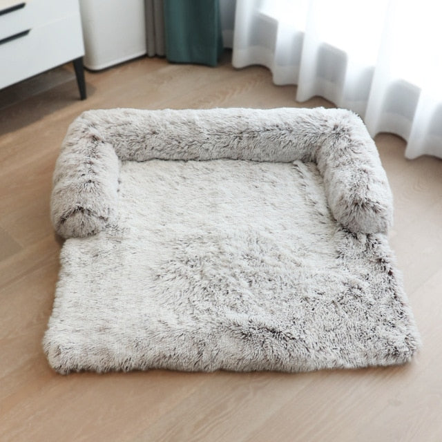 Dog Sofa and Bed Cover Calming Plush Mat - foxberryparkproducts