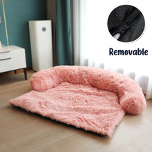 Load image into Gallery viewer, Dog Sofa and Bed Cover Calming Plush Mat - foxberryparkproducts
