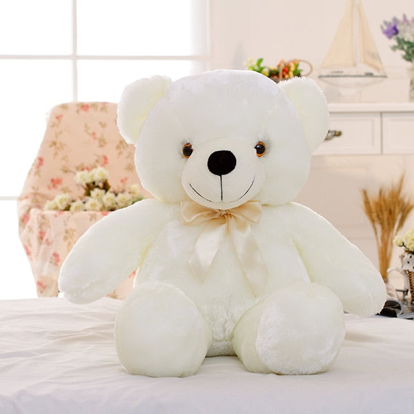 50cm Creative Light Up LED Teddy Bear Christmas Gift for Kids Pillow - foxberryparkproducts