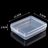 Transparent Plastic Storage Box $5.95 - foxberryparkproducts
