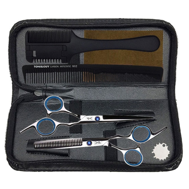 Professional Hairdressing Haircut Scissors Cutting Thinning Tools High Quality Salon Set - foxberryparkproducts