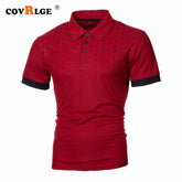 Breathable Men PoloShirt Casual Short Sleeve Male Cotton Shirt - foxberryparkproducts
