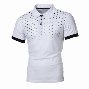 Breathable Men PoloShirt Casual Short Sleeve Male Cotton Shirt - foxberryparkproducts