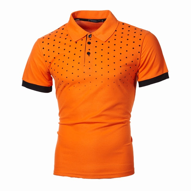 Breathable Men PoloShirt Casual Short Sleeve Male Cotton Shirt - foxberryparkproducts