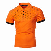 Breathable Men PoloShirt Casual Short Sleeve Male Cotton Shirt - foxberryparkproducts