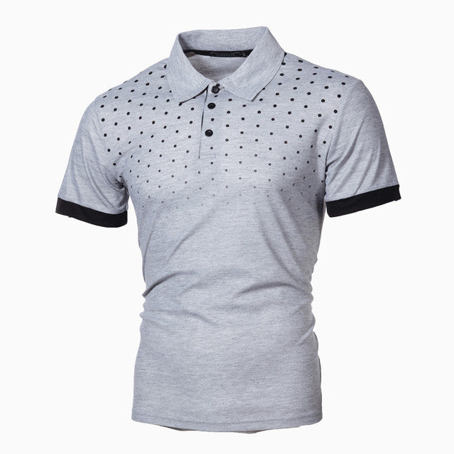 Breathable Men PoloShirt Casual Short Sleeve Male Cotton Shirt - foxberryparkproducts