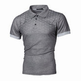 Breathable Men PoloShirt Casual Short Sleeve Male Cotton Shirt - foxberryparkproducts