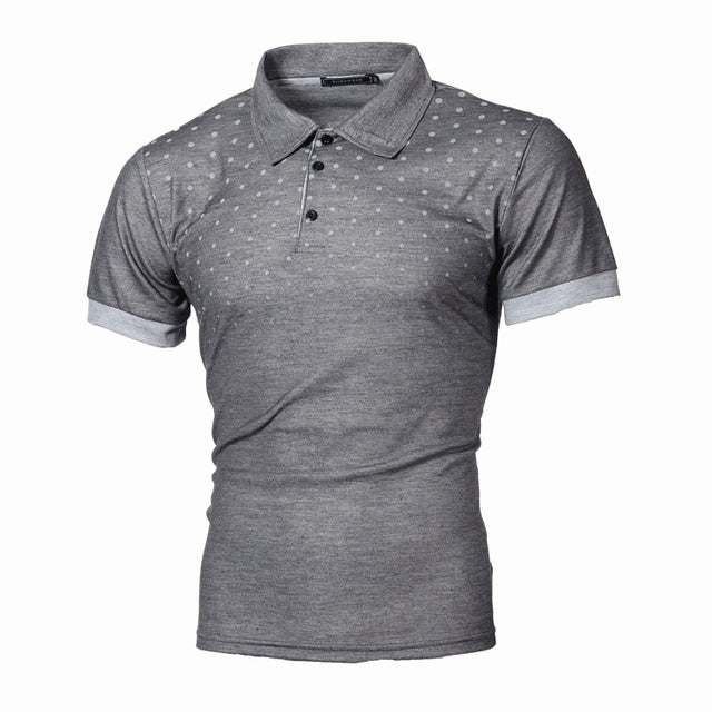 Breathable Men PoloShirt Casual Short Sleeve Male Cotton Shirt - foxberryparkproducts