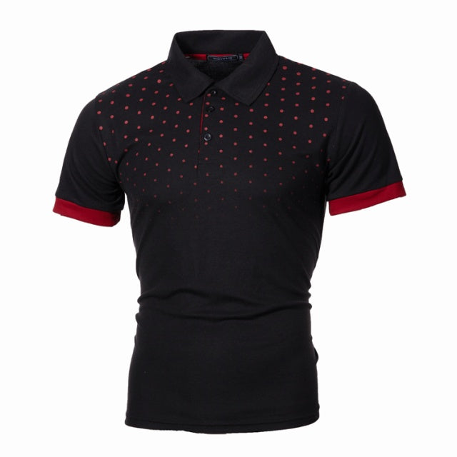 Breathable Men PoloShirt Casual Short Sleeve Male Cotton Shirt - foxberryparkproducts