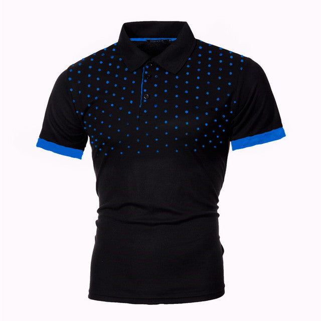 Breathable Men PoloShirt Casual Short Sleeve Male Cotton Shirt - foxberryparkproducts