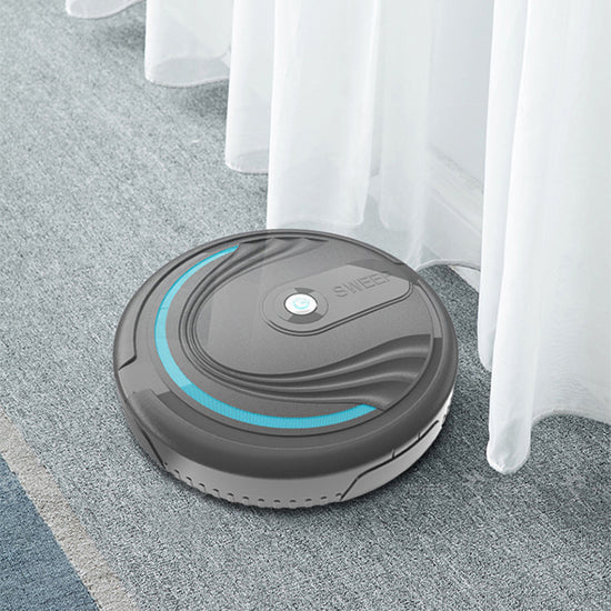 Robot Vacuum Cleaner-Multiple Cleaning Modes with Smart Sensor for Floor Auto Rechargeable Floor Sweeping Robot Dry Wet Cleaning - foxberryparkproducts
